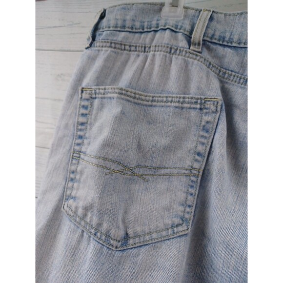 Levi Strauss Signature S47 Relaxed Straight Leg Denim Blue Jeans Sz 44 x 30 - Picture 5 of 9